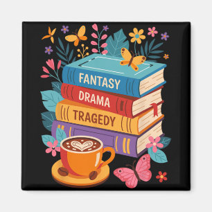 Fantasy Drama Tragedy Books Subtle Anti-trump Magnet