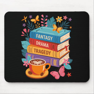 Fantasy Drama Tragedy Books Subtle Anti-trump  Mouse Pad