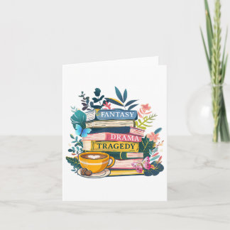 Fantasy Drama Tragedy Books Subtle  Card