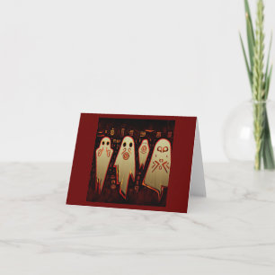 Fantasy Egyptian Ghosts Halloween 1 Card