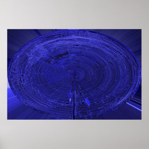 fantasy electronic circuit poster