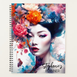 Fantasy Elegant Flower Girl Planner