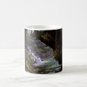 Fantasy elven forest picture / wall art coffee mug