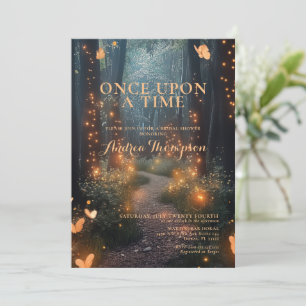 Fantasy Enchanted Bridal Shower  Invitation