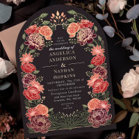 Fantasy Enchanted Floral Garden Wedding Arch