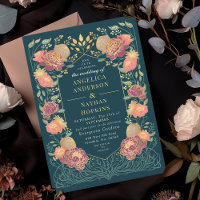 Fantasy Enchanted Floral Garden Wedding
