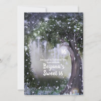 Fantasy Enchanted Lavender Love Forest Sweet 16