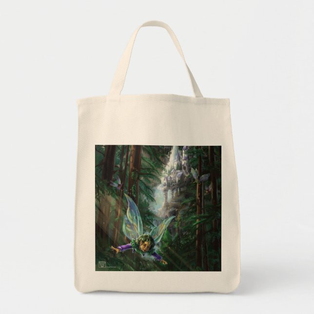 Fantasy Fairy Castle Tote Bag (Front)
