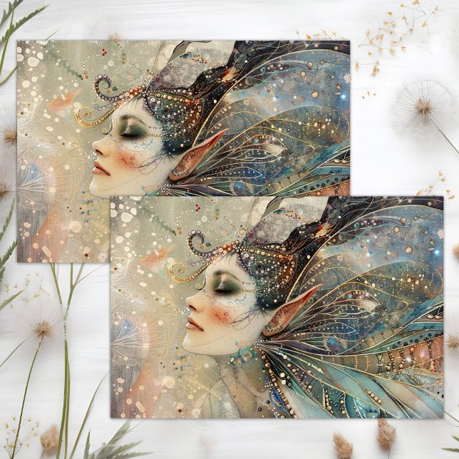 FANTASY FAIRY DECOUPAGE TISSUE PAPER (FANTASY FAIRY DECOUPAGE TISSUE PAPER)