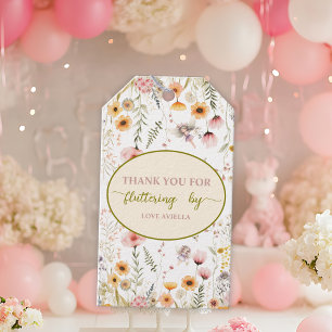 Fantasy Fairy First Wildflower Gift Tags