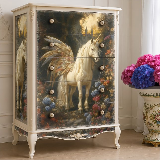 Fantasy Fairy Horse with Multi-Coloured Wings Tissue Paper (Creator Uploaded)
