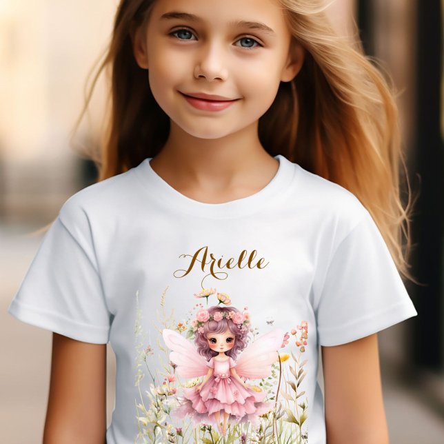 Fantasy Fairy wildflower pastel  T-Shirt (Creator Uploaded)