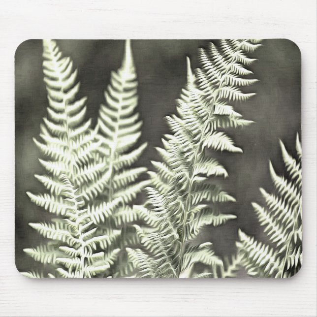 Fantasy Feather Like Fern Mouse Pad (Front)