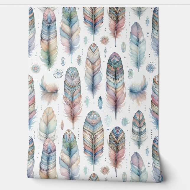 Fantasy Feather Wallpaper (Unrolling)