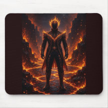 Fantasy Fire Infernal Guardian