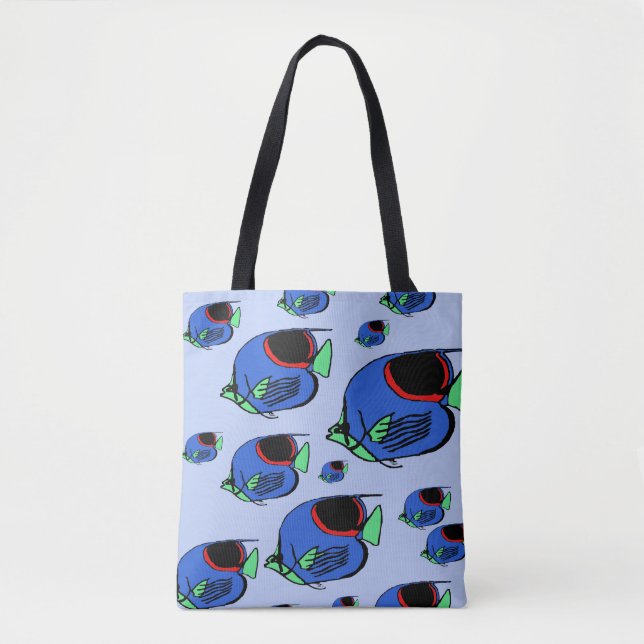 Fantasy Fish #3 Tote Bag (Front)