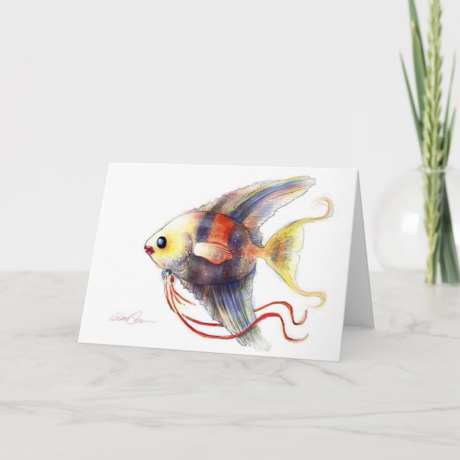 Fantasy Fish: Angelica Card (Front)