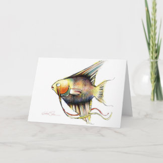 Fantasy Fish: Angelo Card