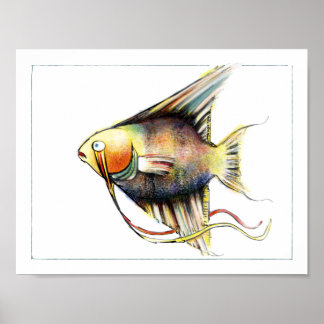 Fantasy Fish Poster: Angelo Poster