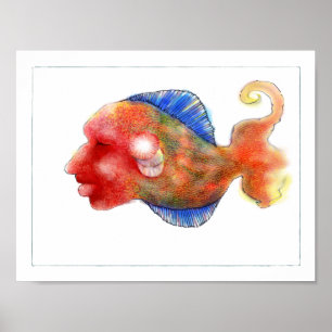 Fantasy Fish Poster: Tripper Poster