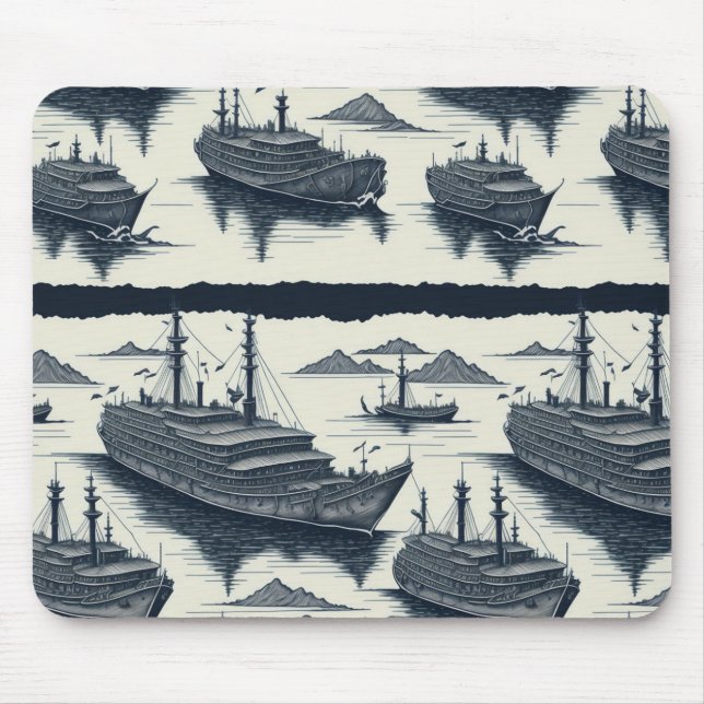 fantasy fleet mouse pad (Front)