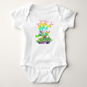 Fantasy Floral  Baby Bodysuit