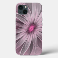 Fantasy Flower Abstract Plum Floral Fractal Art