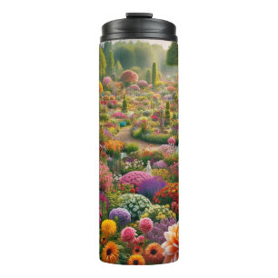 Fantasy Flower Garden Thermal Tumbler