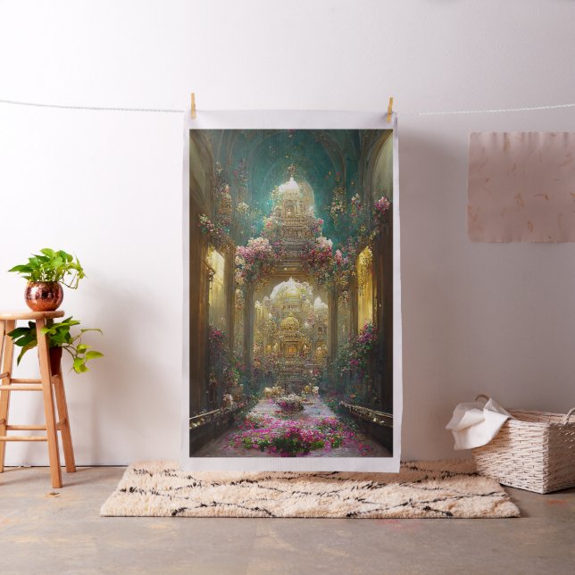 Fantasy Flowers Church - Fabric (In Situ)