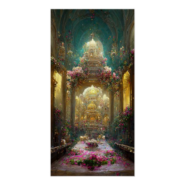Fantasy Flowers Church - Poster (Front)