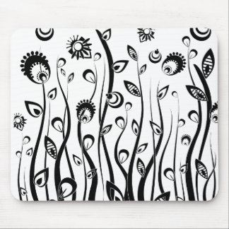 fantasy flowers mouse pad
