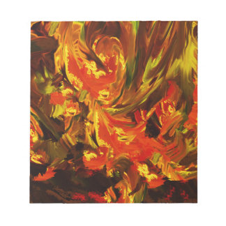 Fantasy Flowers Notepad