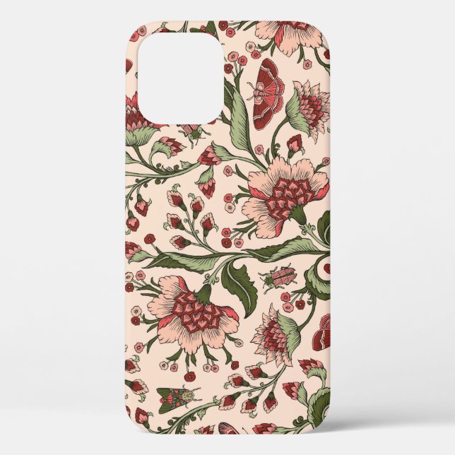 Fantasy Flowers Paisley Hand Drawn Case-Mate iPhone Case (Back)