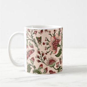 Fantasy Flowers Paisley Hand Drawn Coffee Mug