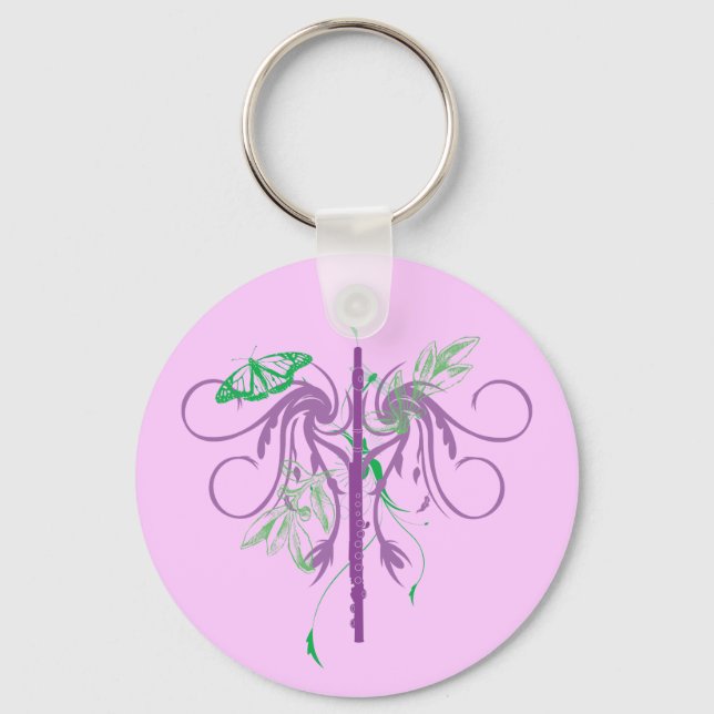 Fantasy Flute Key Ring (Front)