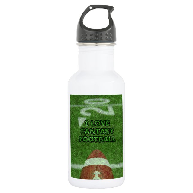 fantasy football 532 ml water bottle (Front)