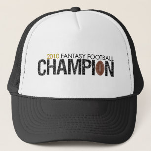fantasy football champion 2010 trucker hat
