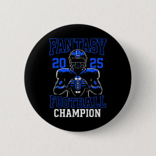 Fantasy Football Champion 2025 6 Cm Round Badge