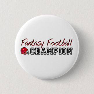 Fantasy Football Champion 6 Cm Round Badge
