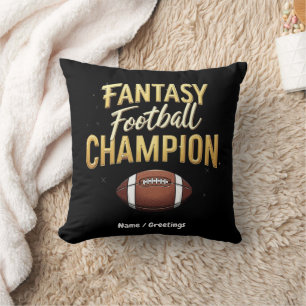 Fantasy Football Champion Dominate Like A Pro Cushion