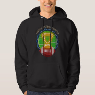 Fantasy Football Champion GOAT League Championship Hoodie