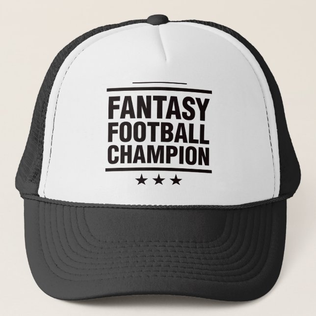 Fantasy Football Champion! Trucker Hat (Front)