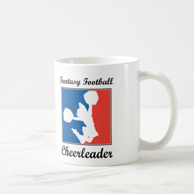 Fantasy Football Cheerleader Coffee Mug (Right)