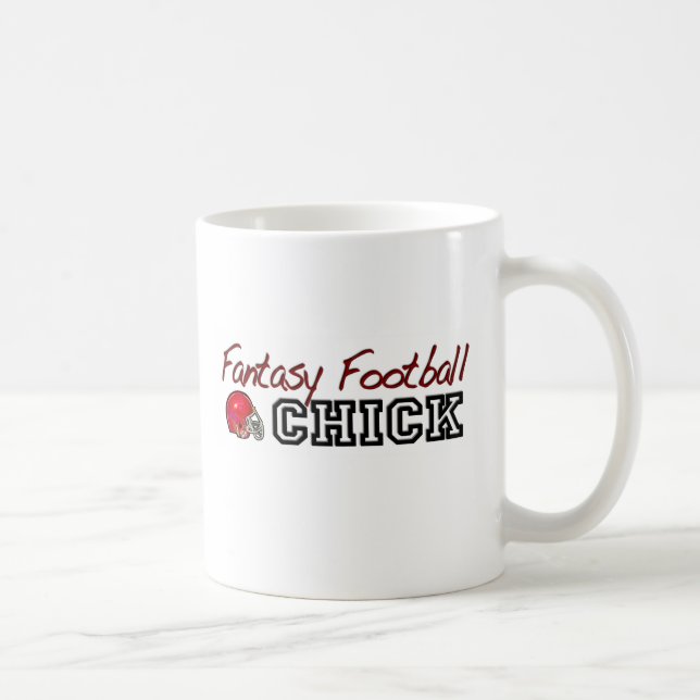 Fantasy Football Chick Coffee Mug (Right)