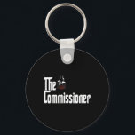 Fantasy Football Commissioner Draft Party Commish  Key Ring<br><div class="desc">Fantasy Football Commissioner Draft Party Commish Ffl 1</div>