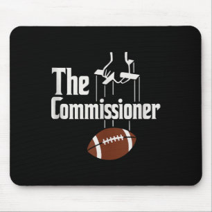Fantasy Football Commissioner Draught Party Ffl Fu Mouse Pad