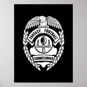 Fantasy Football Commissioner Poster