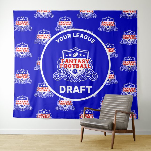 Fantasy Football Draught Party Tapestry (In Situ (Horizontal))
