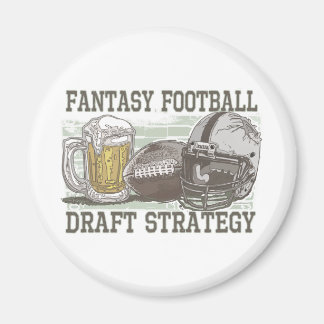 Fantasy Football Draught Strategy Magnet