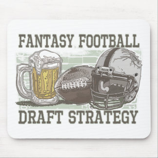 Fantasy Football Draught   Strategy Mouse Pad